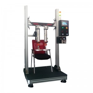 Macchina di prova alternata della superficie del sedile della sedia della sedia del seggiovia del JJ03-D